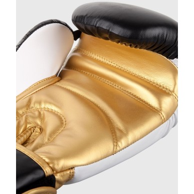 Guantes de Boxeo Venum Contender 2.0 - Negro/Blanco-Oro - VENUM-03540-523