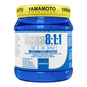 YAMAMOTO Bcaa 8:1:1 500 compresse - YAMAMOTO Bcaa 8:1:1 500 compresse