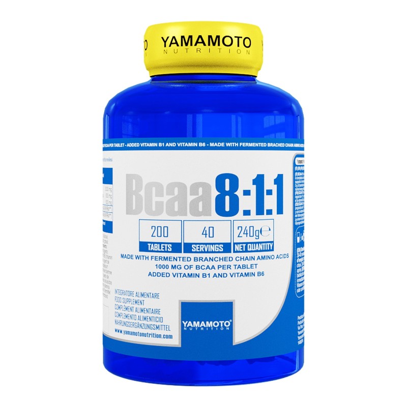 Yamamoto Bcaa 8:1:1 200 Comprimidos