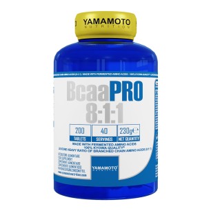 Compresa Yamamoto Bcaa PRO 8:1:1 Kyowa Quality 200 -