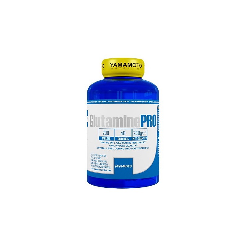 Compresa Yamamoto Glutamine PRO Kyowa Quality 200