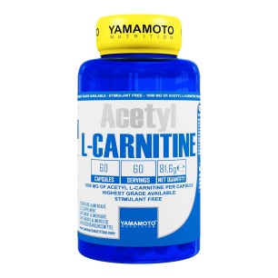 Yamamoto Acetil L-CARNITINA 1000mg 60 Cápsulas -