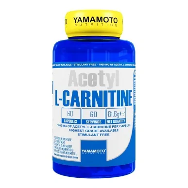 Yamamoto Acetyl L-CARNITINE 1000mg 60 Capsule - 