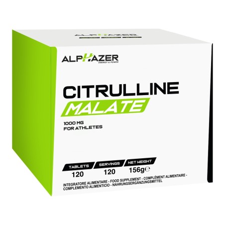 ALPHAZER Citrulina Malato 120 comprimidos - ALPHAZER Citrulina Malato 120 comprimidos