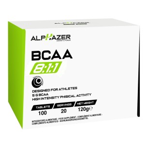 ALPHAZER BCAA 8:1:1 100 compresse - ALPHAZER BCAA 8:1:1 100 compresse