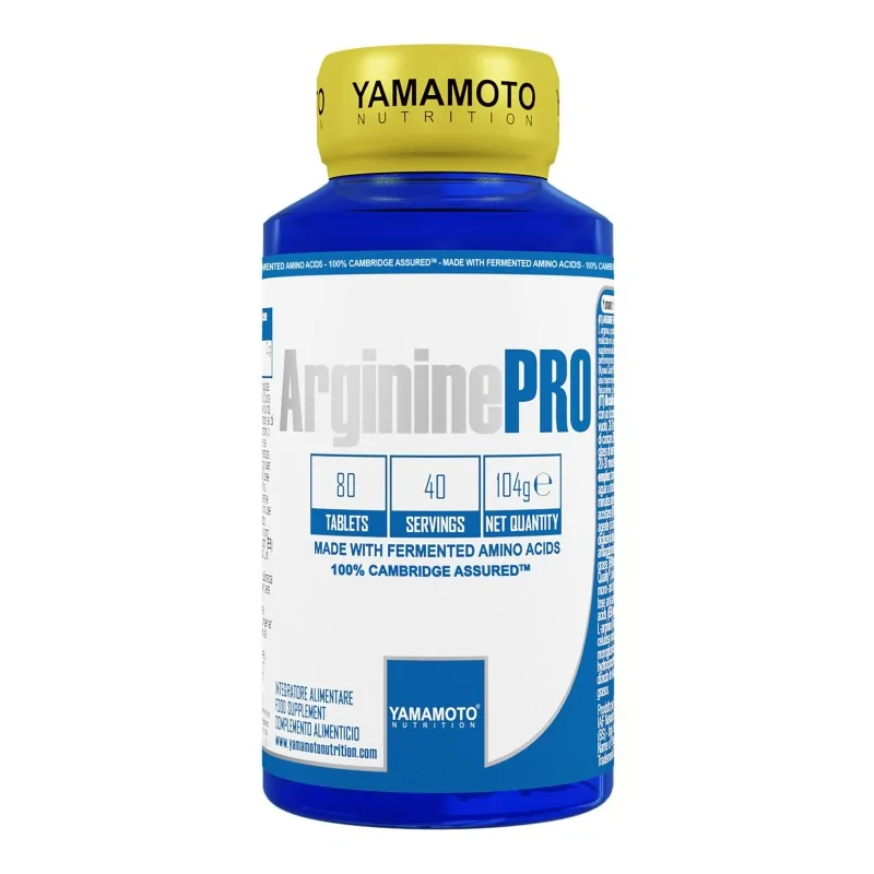 Yamamoto Tavolette Arginine PRO Kyowa Quality 80 Compresse