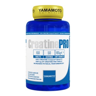 Yamamoto Créatine PRO Creapure Qualité 150 Comprimés - YAMAMOTO Créatine PRO Creapure Qualité 150 Comprimés