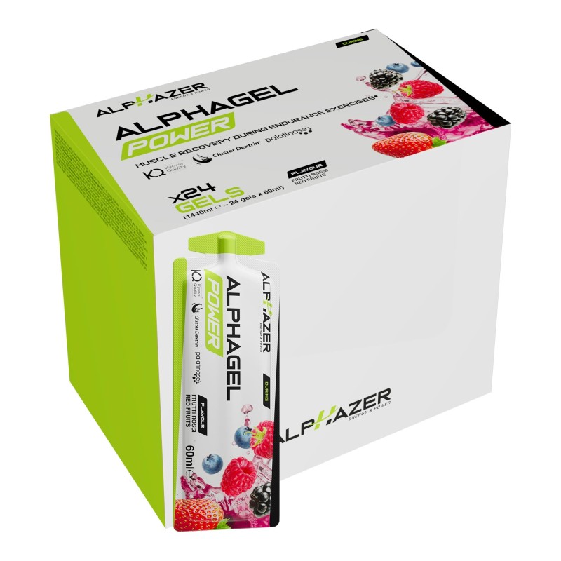 ALPHAZER Alphagel Power 24 gélules x 60 ml