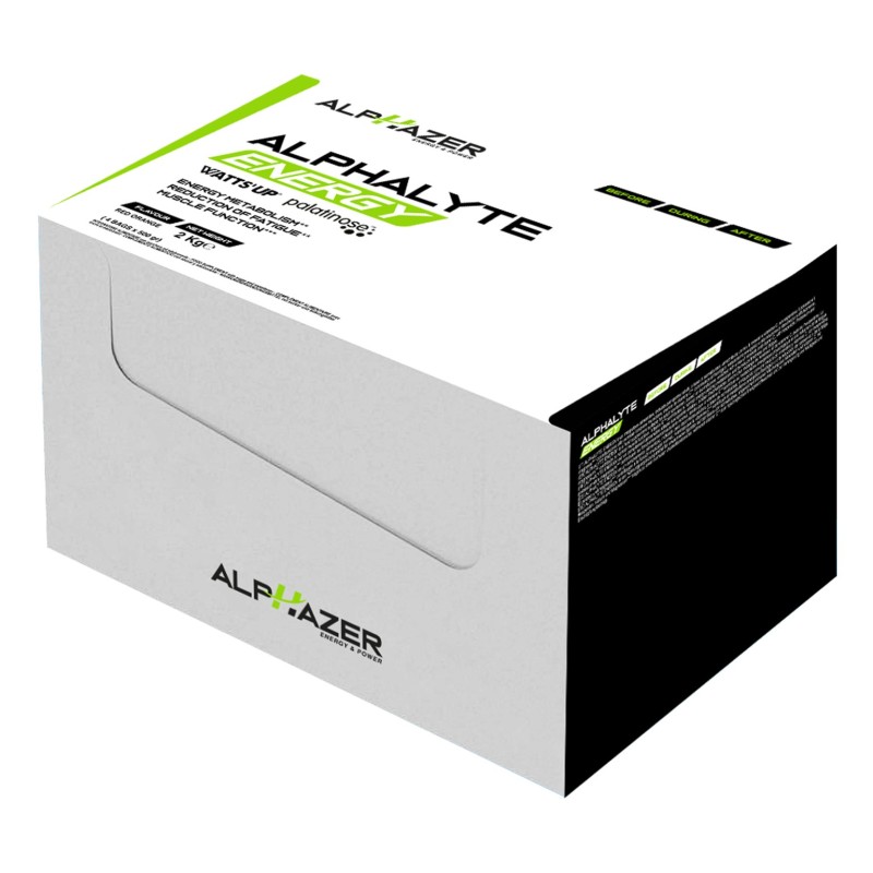 ALPHAZER Alphalyte Energy 4 buste da 500 grammi