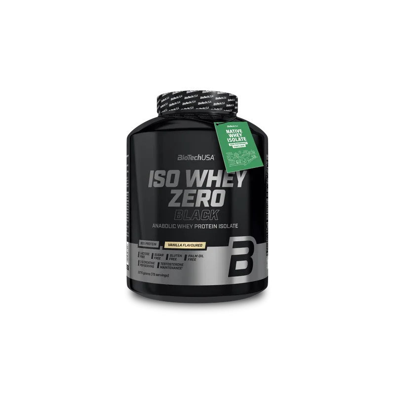 BioTechUSA Iso Whey Zero Black 2270gr