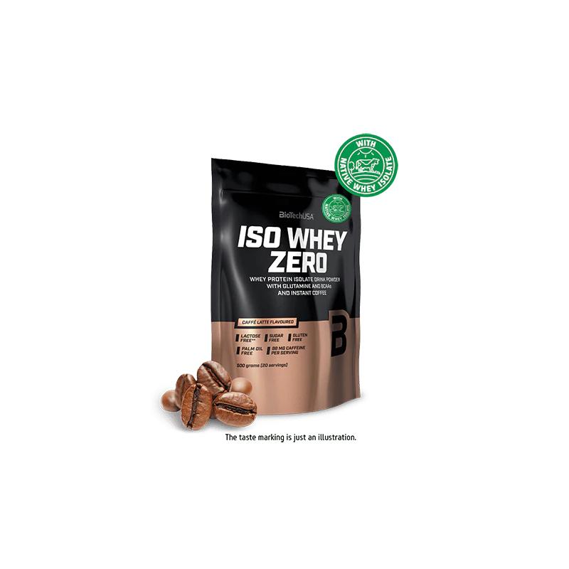 BioTechUSA Iso Whey Zero 500 g Kaffeemilch