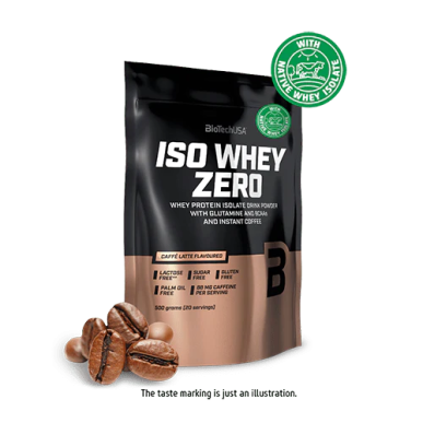 BioTechUSA Iso Whey Zero 500 g Café Lait - Iso Whey Zero 500 g Café Lait