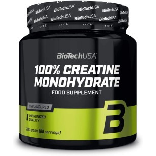 BioTechUSA 100% Monohydrate de Créatine 300g -