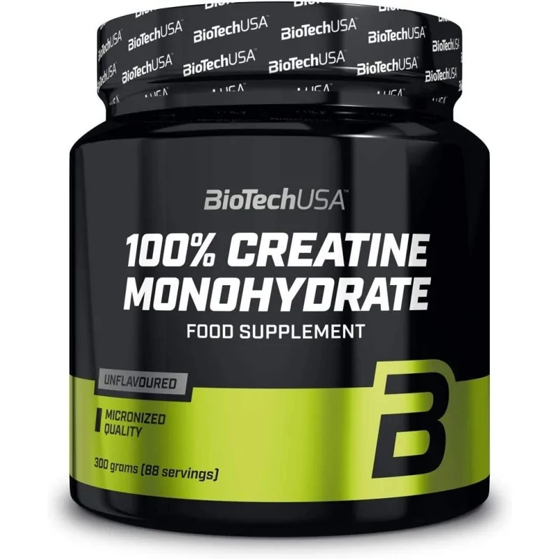 BioTechUSA 100% Créatine Monohydrate 300g