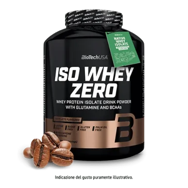 BioTechUSA Iso Whey Zero 2270 g Caffé Latte - Iso Whey Zero 2270 g Caffé Latte