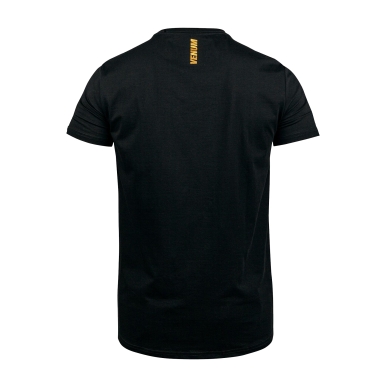 Venum T-Shirt Boxing Vt Black/Gold - VENUM-03731-126