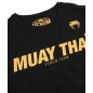 Camiseta Venum Muay Thai Vt Negro/Oro