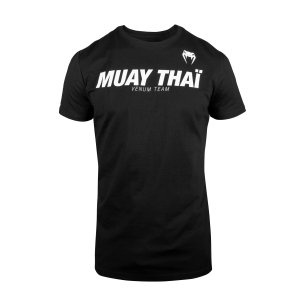 Venum T-Shirt Muay Thai Vt Black/White - VENUM-03733-108