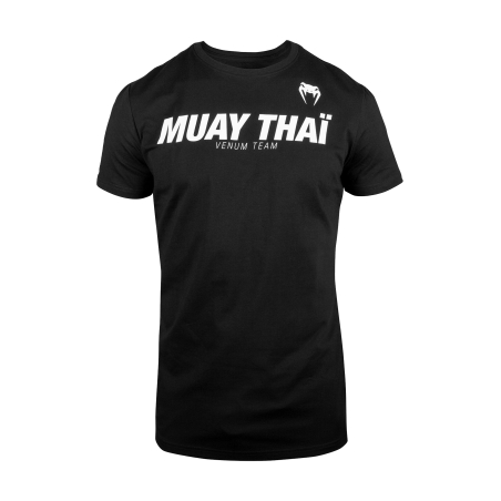 Camiseta Venum Muay Thai Vt Negro/Blanco - VENUM-03733-108