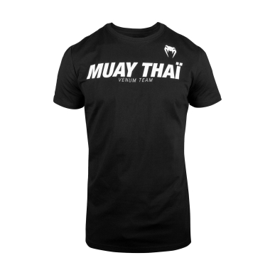 Camiseta Venum Muay Thai Vt Negro/Blanco - VENUM-03733-108