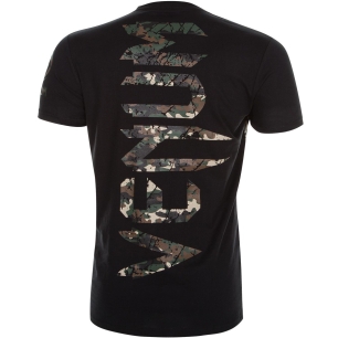 Camiseta Venum Original Giant Black/Forest Camo