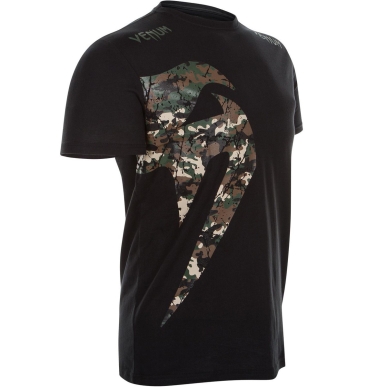 T-Shirt Venum Original Giant Noir/Camouflage Forêt - VENUM-02597-121