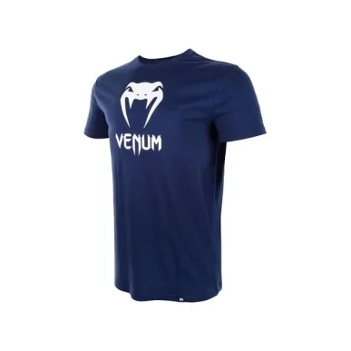 Venum T-Shirt Classic Navy Blue - VENUM-03526-018
