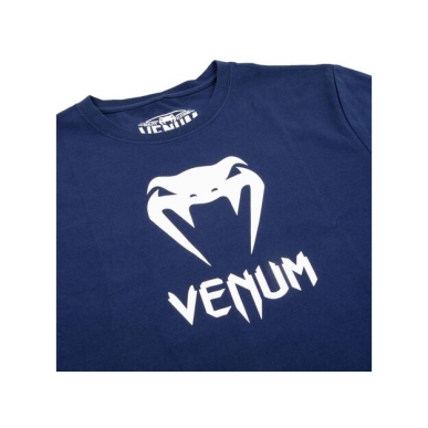 T-shirt Venum Classique Bleu Marine - VENUM-03526-018