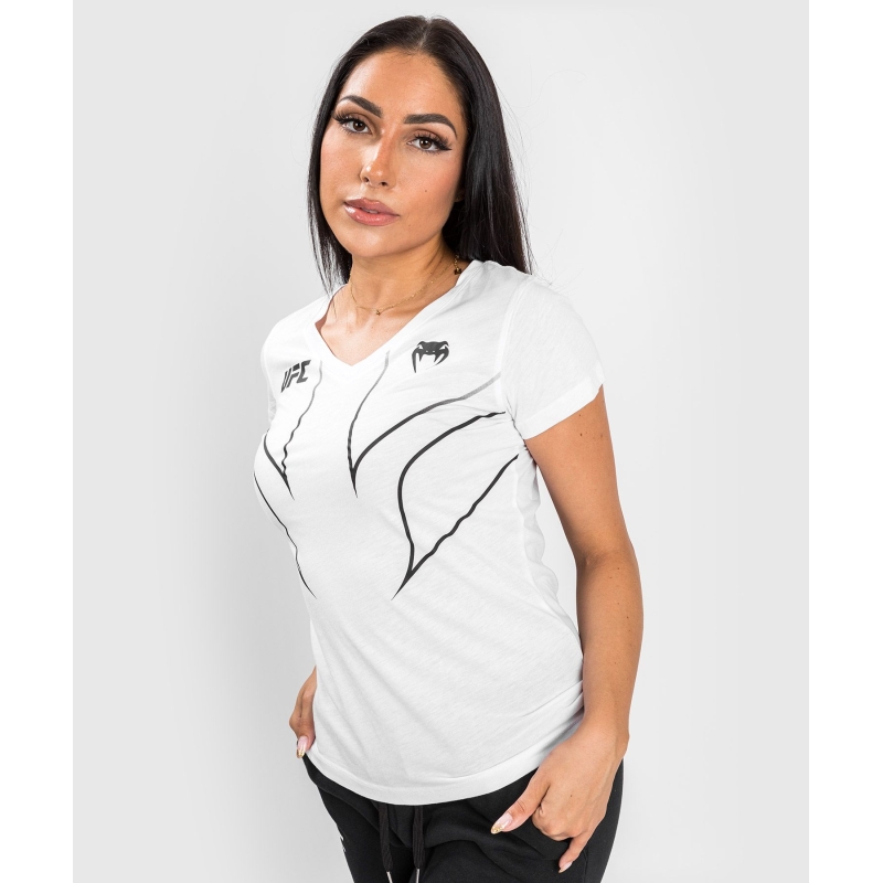 Venum T-Shirt Ufc Fight Night 2.0 Replica White Donna