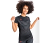 T-Shirt Venum Phantom Dry Tech Noir/Rouge Donna