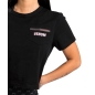 Camiseta Venum Pink Pocket Negro/Oro rosa Donna