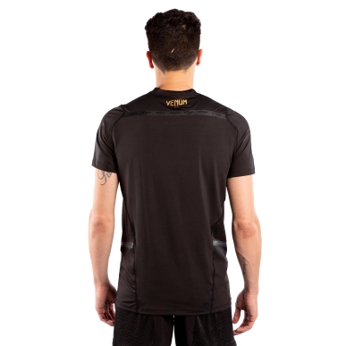 Venum T-Shirt G-Fit Dry-Tech Black/Gold - VENUM-04269-126