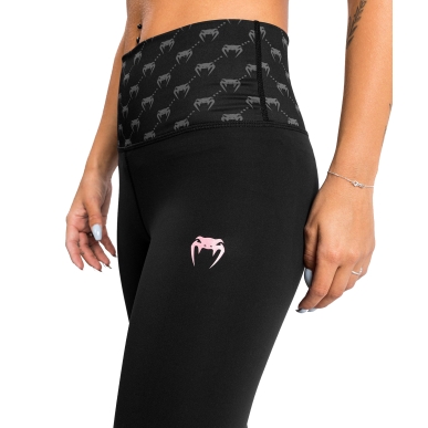 Legging Venum Monogram 7/8 Noir/Or Rose Donna - VENUM-04581-537