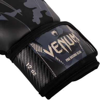 Guantes de boxeo Venum Impact - Camuflaje oscuro/Arena - VENUM-03284-497