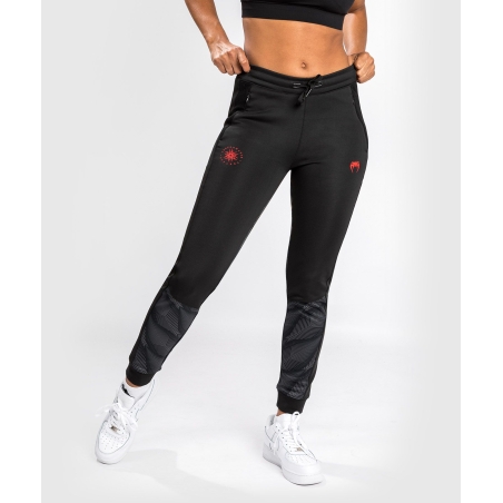 Venum Phantom Joggers Black/Red Donna - VENUM-04729-100