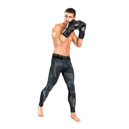 Venum Razor Spats Black/Gold - VENUM-04675-126