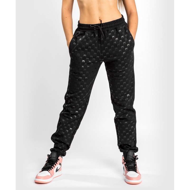 Joggers Venum Monogram Negro/Oro rosa Donna