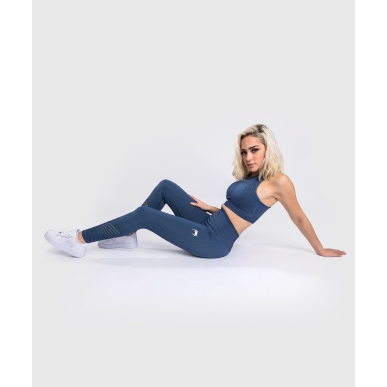 Venum Sparring Seamless 7/8 Leggings Navy Blue Donna - VENUM-04460-018