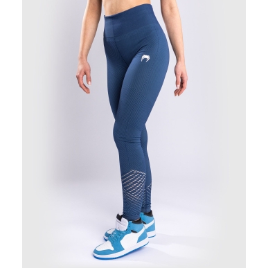 Venum Sparring Seamless Legging Bleu Marine Donna - VENUM-04459-018