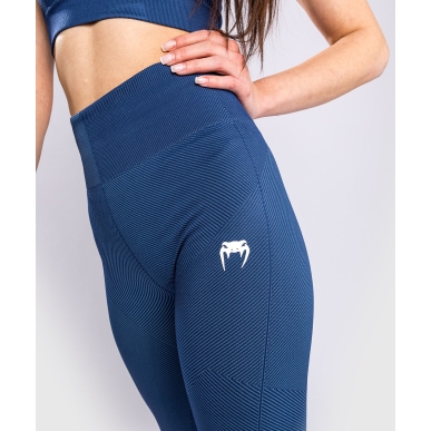 Venum Sparring Seamless Legging Bleu Marine Donna - VENUM-04459-018