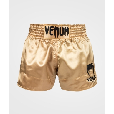 Short de Muay Thai Venum Classic - Or/Noir - VENUM-03813-449