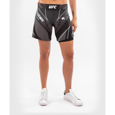 Venum Ufc Authentic Fight Night Shorts Long Fit Black Donna - VNMUFC-00019-001