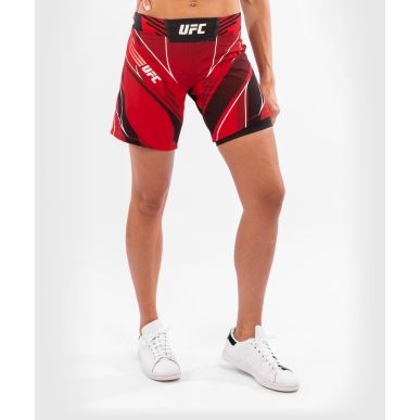 Pantalones cortos Venum Ufc Authentic Fight Night Long Fit Red Donna - VNMUFC-00019-003