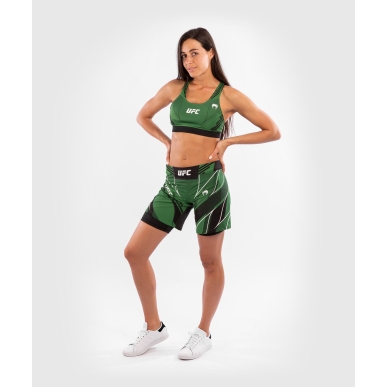 Venum Ufc Authentic Fight Night Shorts Long Fit Green Donna - VNMUFC-00019-005