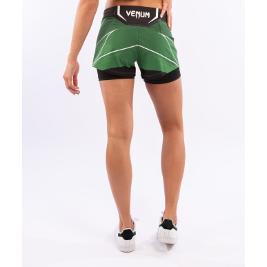 Venum Ufc Authentic Fight Night Shorts Short Fit Green Donna - VNMUFC-00020-005