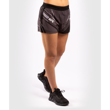 Pantalones cortos Ufc Venum Replica Negro Donna - VNMUFC-00072-001