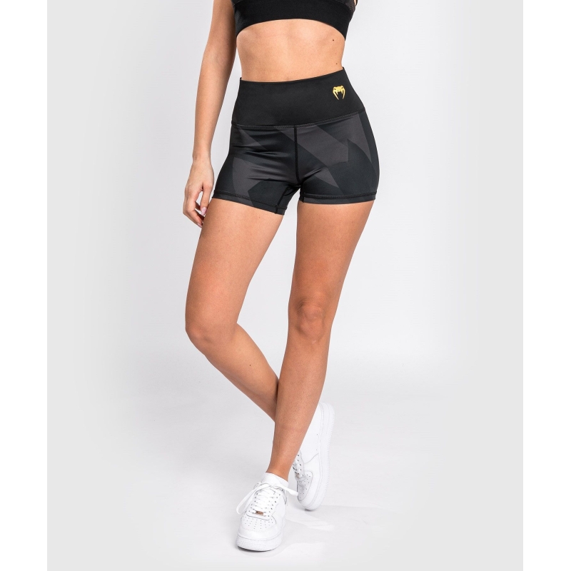 Venum Razor Kompressionsshorts Schwarz/Gold Donna