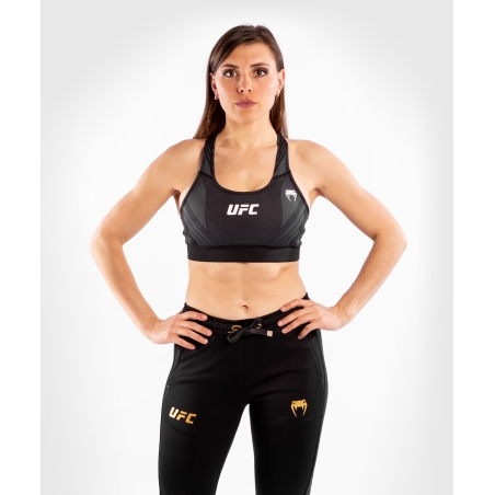 Venum Ufc Authentic Fight NightSport Bra Black Donna - VNMUFC-00011-001