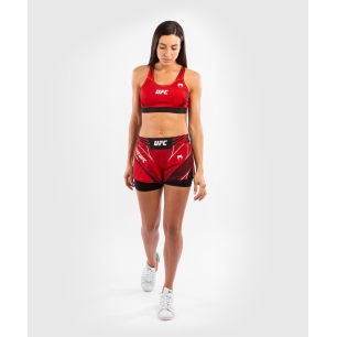 Brassière de sport Venum Ufc Authentic Fight Night Rouge Donna