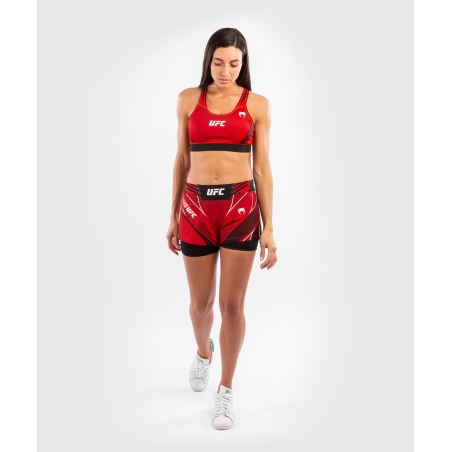 Venum Ufc Authentic Fight Night Sport Bra Red Donna